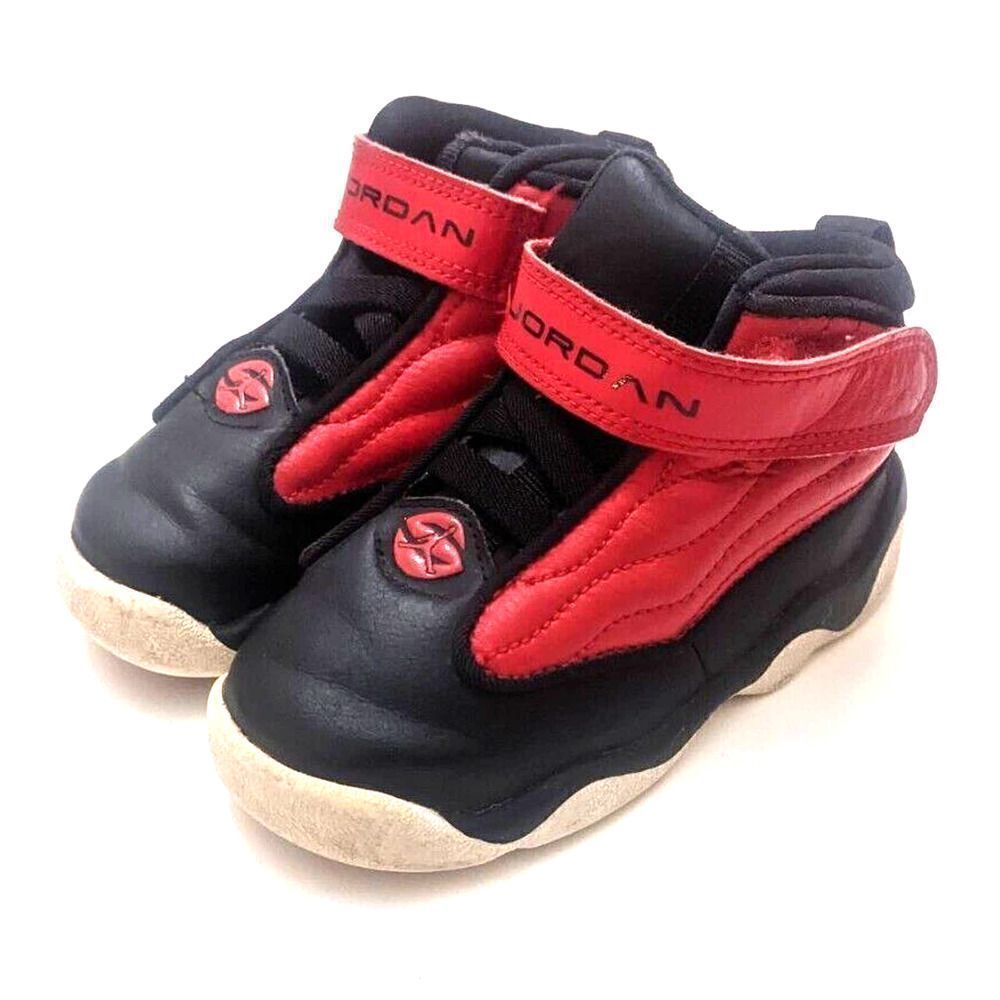 Nike Air Jordan Pro Strong‎ Red Black White TD Toddler Sz 7C 407486-601